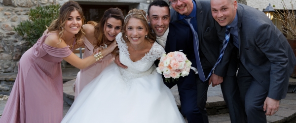 Amazing scene from a wedding day captured by Alain Grivel