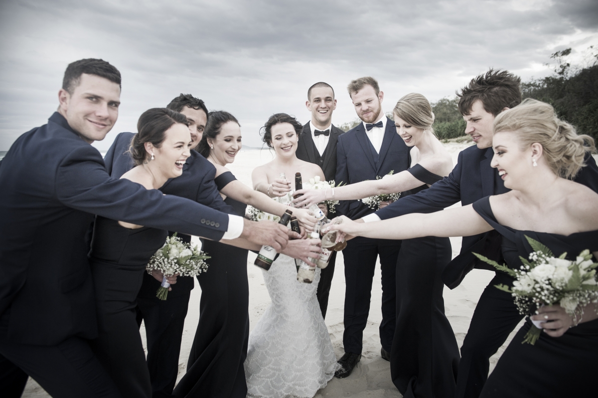 Amazing scene from a wedding day captured by Renee Brazel