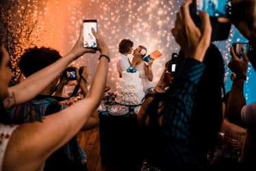 Amazing scene from a wedding day captured by Thiago Gimenes