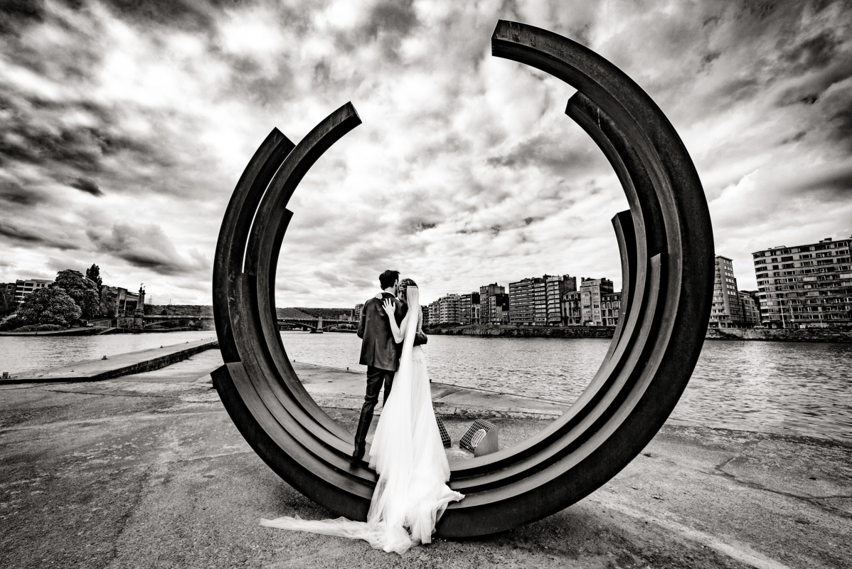 Amazing scene from a wedding day captured by Pino Romeo